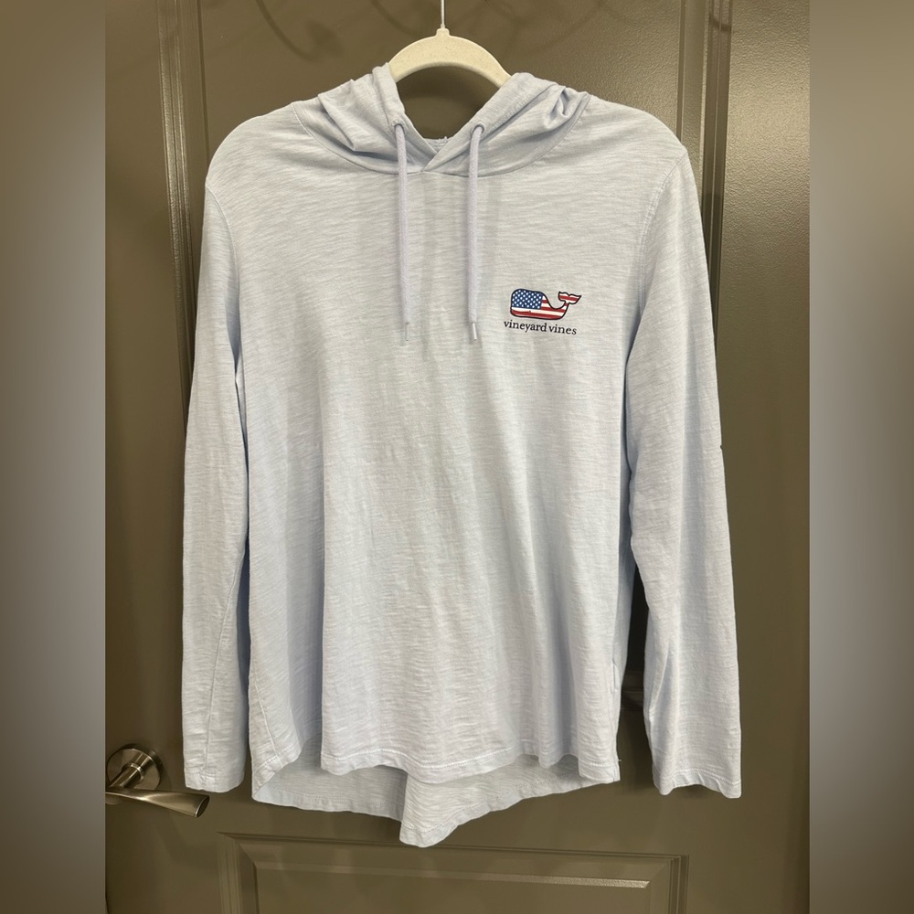 Vineyard Vines Hooded Long-Sleeve - USA Whale